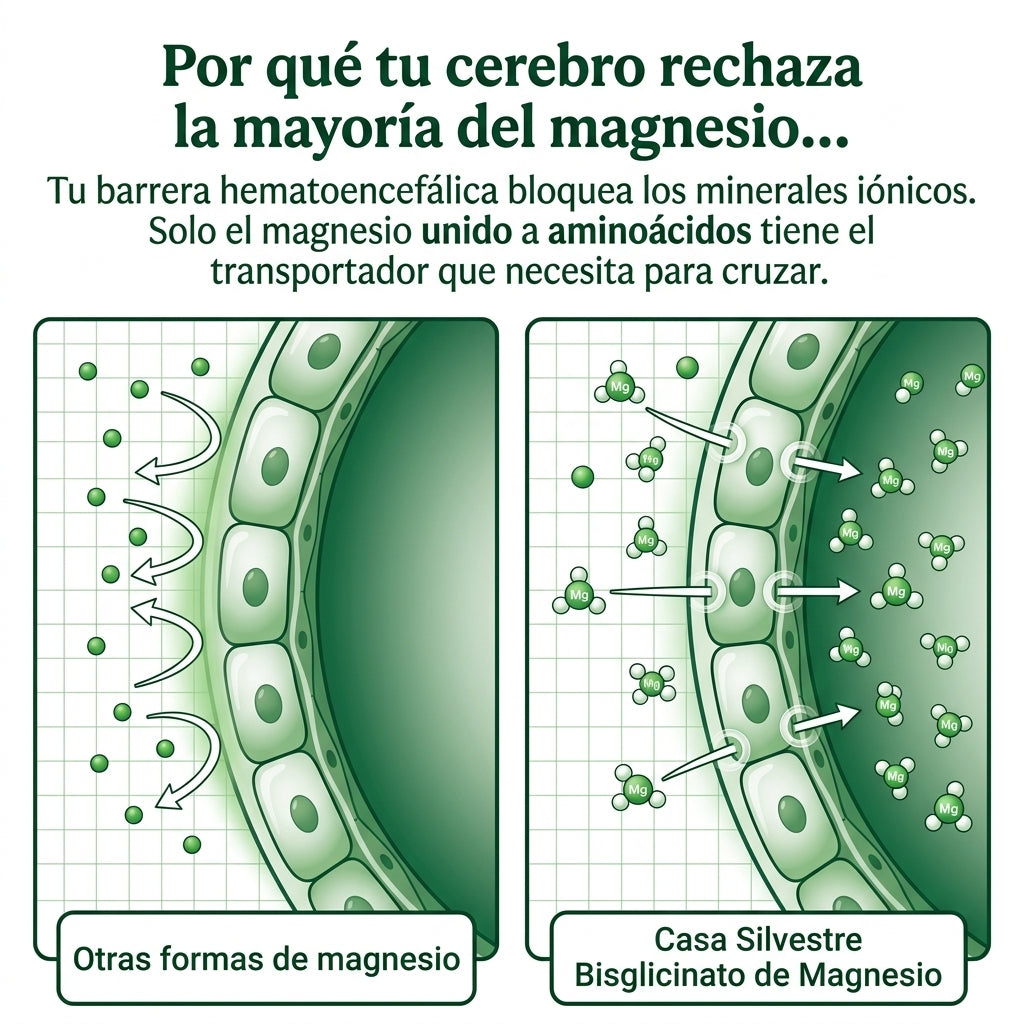 Gomitas de bisglicinato de magnesio Casa Silvestre