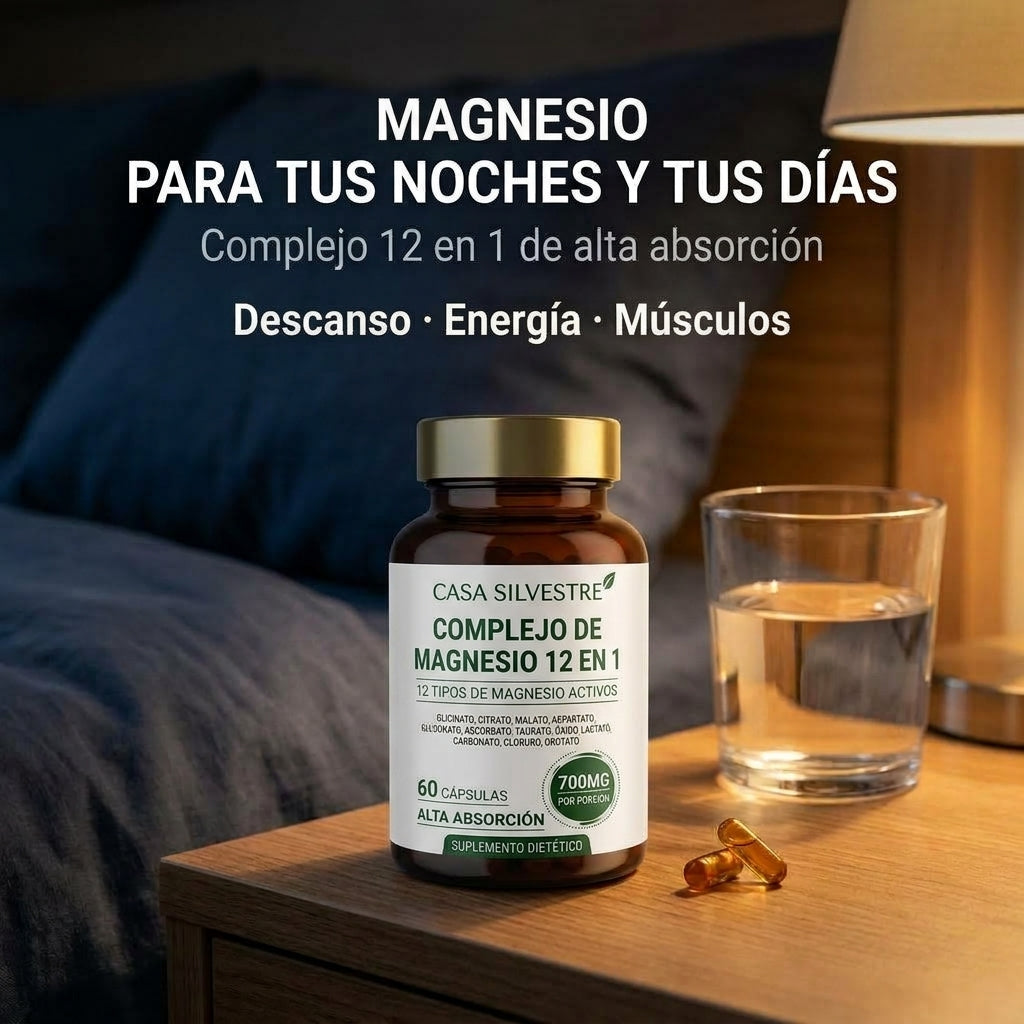 Complejo de Magnesio 12 en 1 - Casa Silvestre
