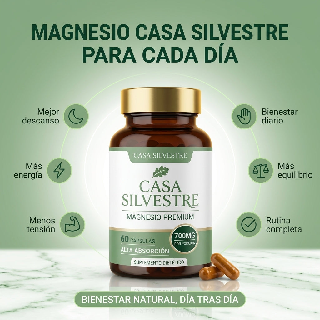 Complejo de Magnesio 12 en 1 - Casa Silvestre