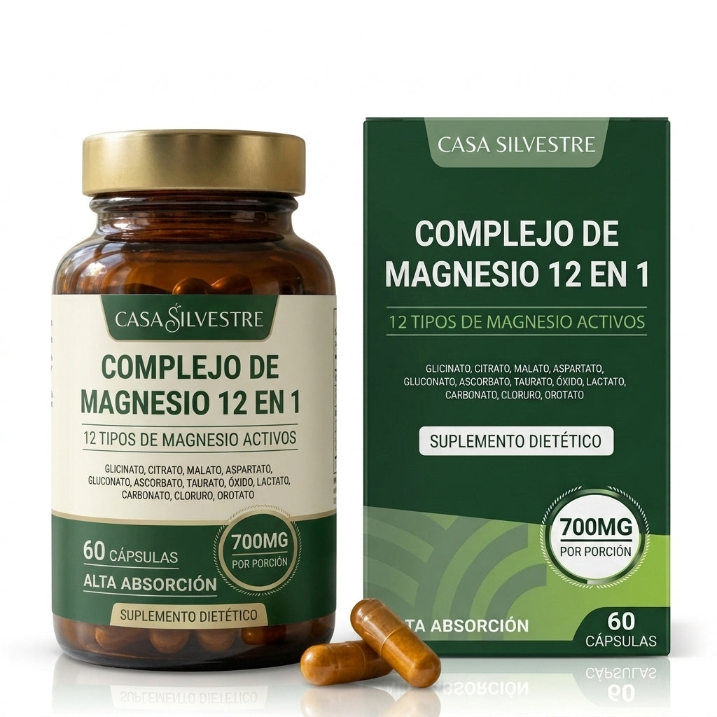 Complejo de Magnesio 12 en 1 - Casa Silvestre