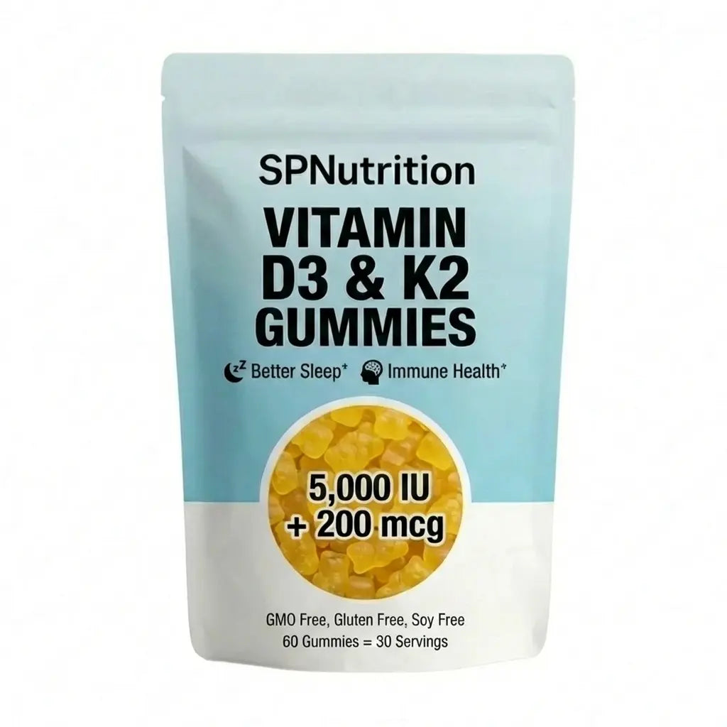 Gominolas de vitamina D3 + K2 de SPNutrition (suministro para 30 días)